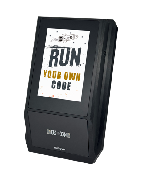 MCRN7 RFID & QR Code Outdoor Terminal