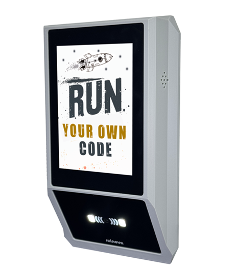 MCRN7 RFID & QR Code Linux Terminal